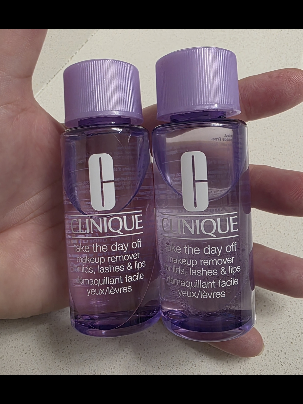 Clinique Take The Day Off Makeup Remover Travel Duo - Light Purple